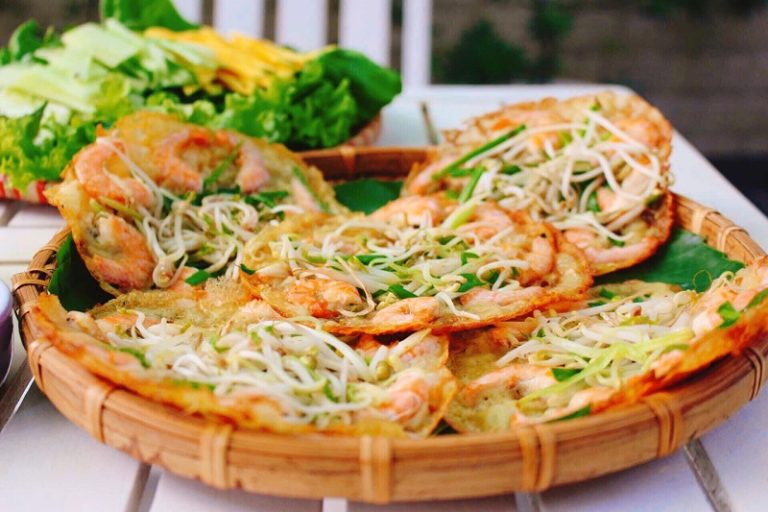 Bánh xèo Quy Nhơn: Hương vị đậm đà miền Trung bánh xèo quy nhơn